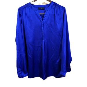 Lane Bryant Blue Blouse